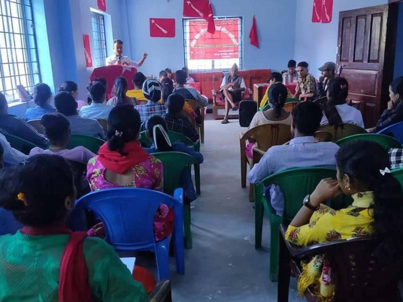 टेकराज अनेरास्ववियु (क्रान्तिकारी) बाँफिकाेट गाउँ कमिटीकाे अध्यक्ष